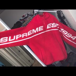 Used supreme hoodie